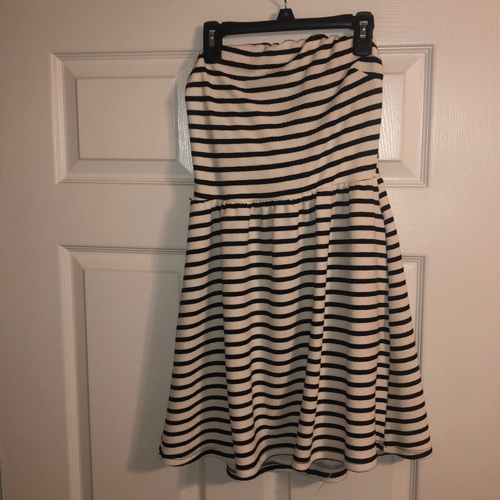 Rustic Royals Strapless Dress